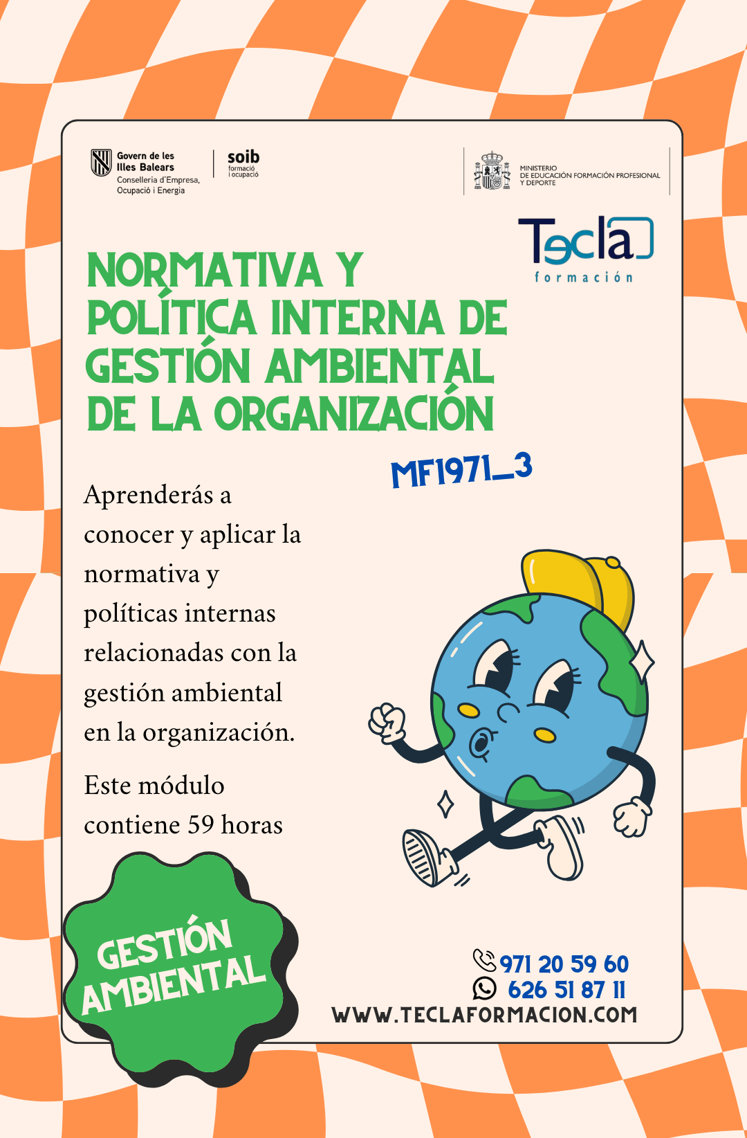 Poster curso GESTIÓN AMBIENTAL