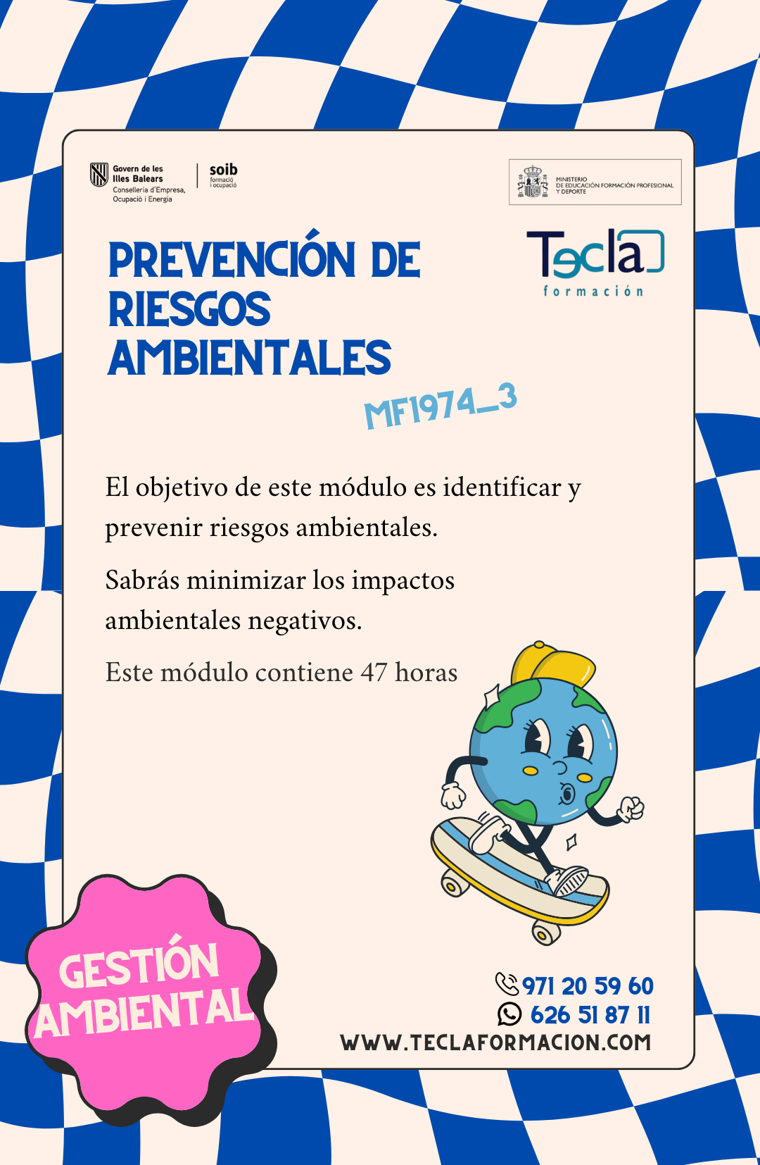 Poster curso GESTIÓN AMBIENTAL