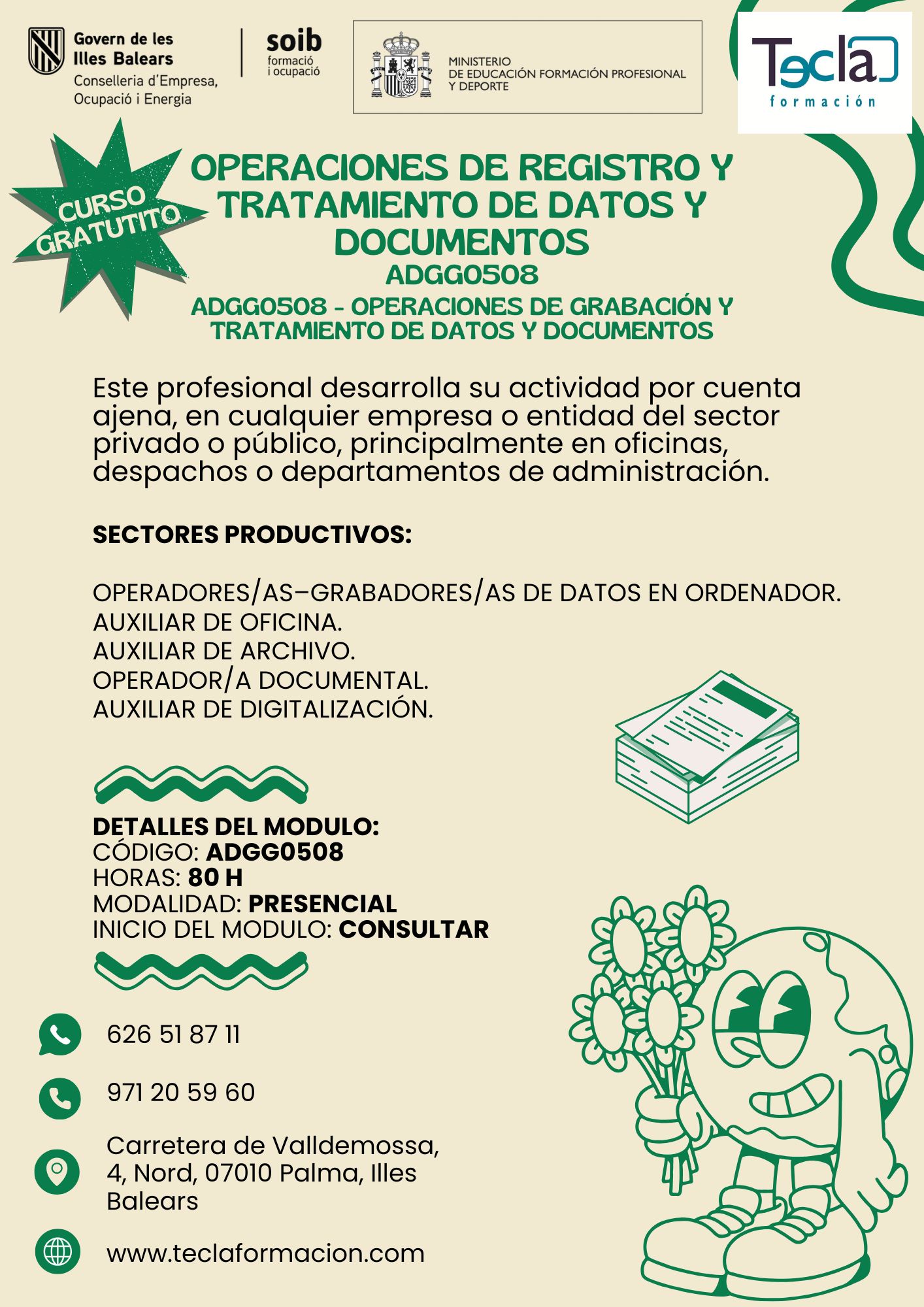 Poster curso ADGG0508